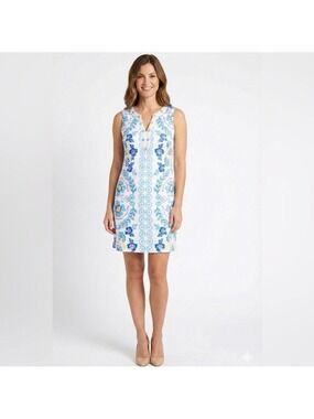 LAUNDRY By Shelli Segal Fully Lined Sheath Dress Embellished and Beaded US SZ 4